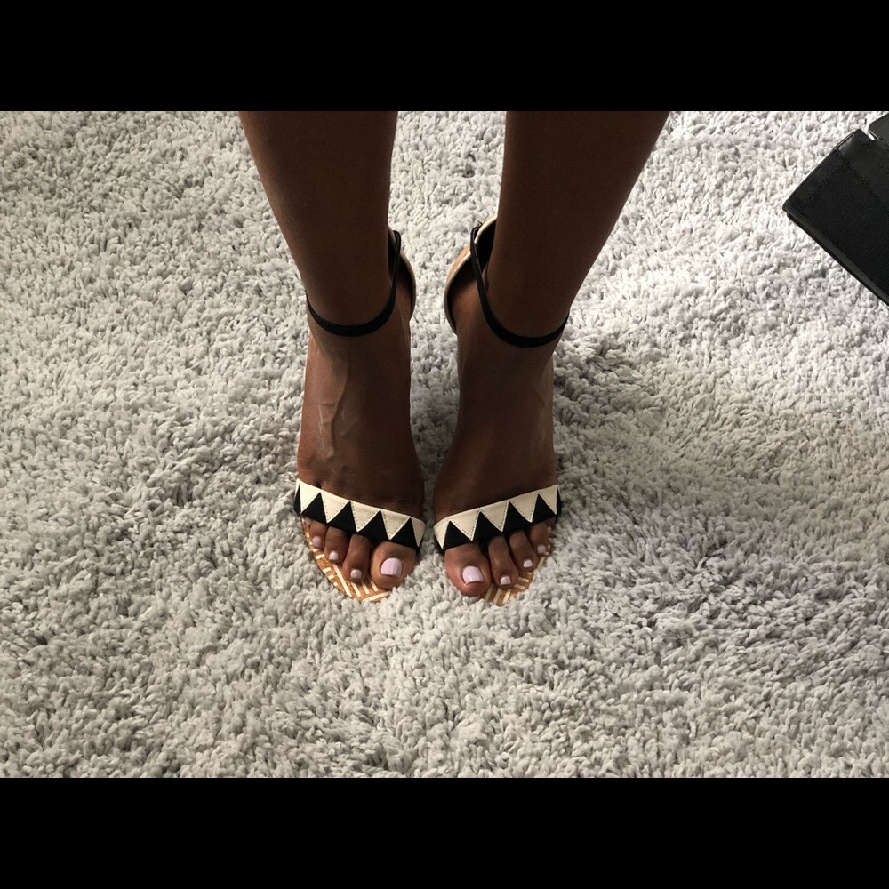Multi colored heels
